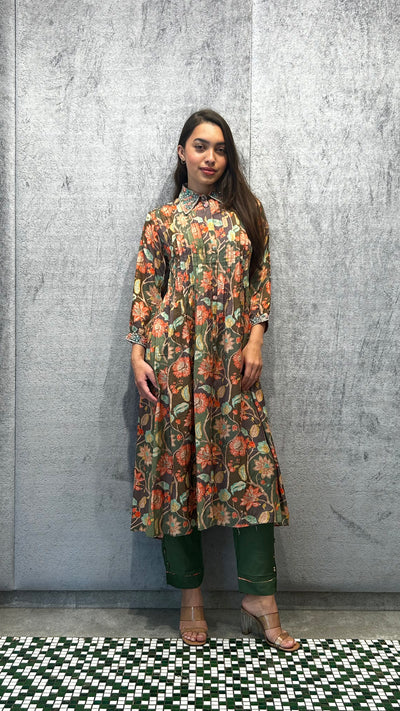 PRINTED KURTA SET