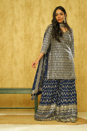 Georgette Sharara Set - 24102