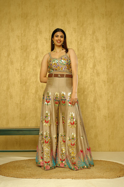 Raw Silk Jumpsuit - 25195