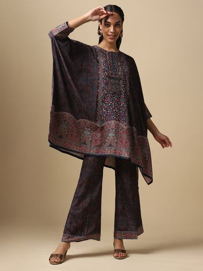 Printed Kurta and Palazzo Co-ord Set - 28819